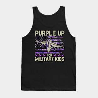 Purple Up For Military Military Child Month Tank Top